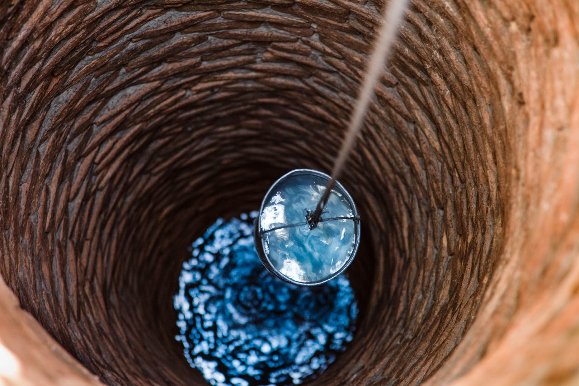 Water-in-well