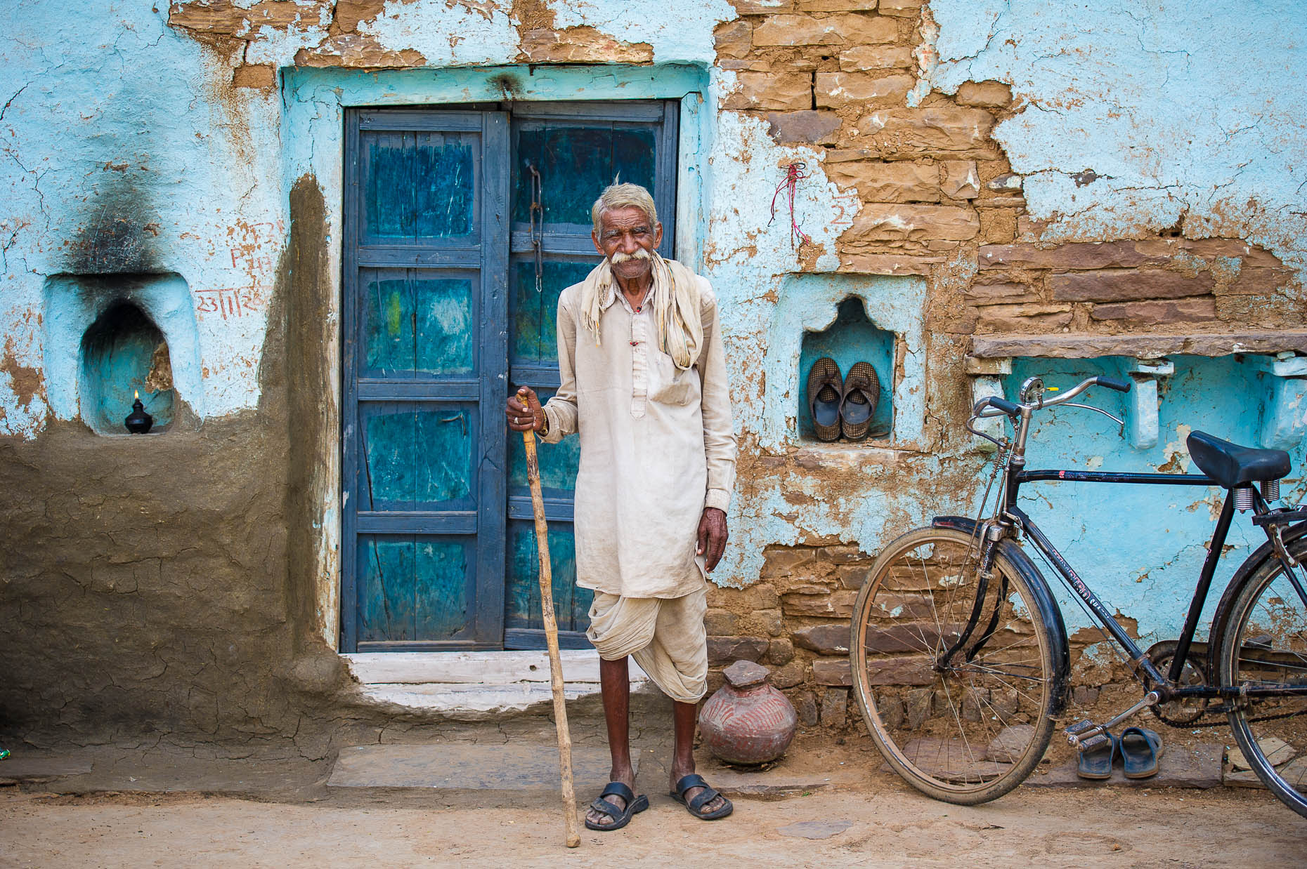 Portrait-village-elder-India