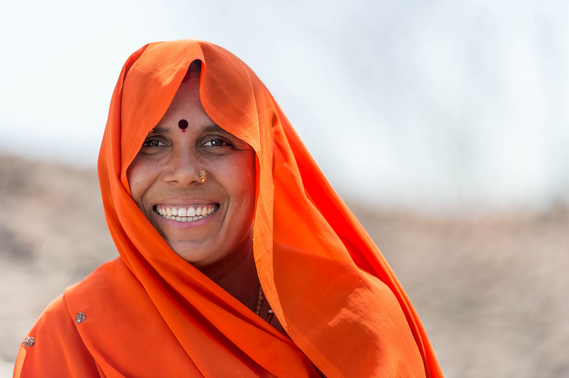 Smiling-woman-India
