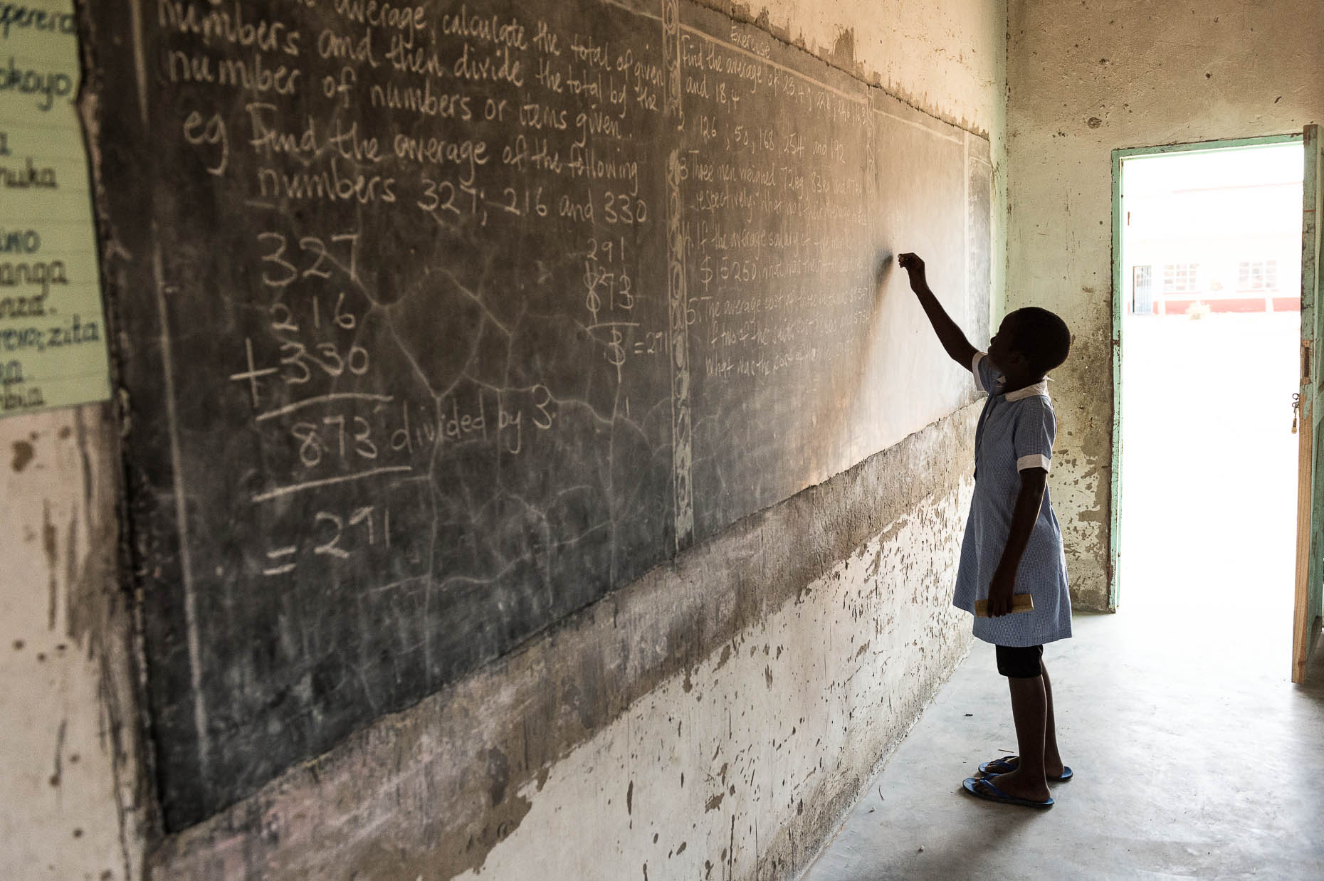 Student-at-chalkboard-rural-Zimbabwe